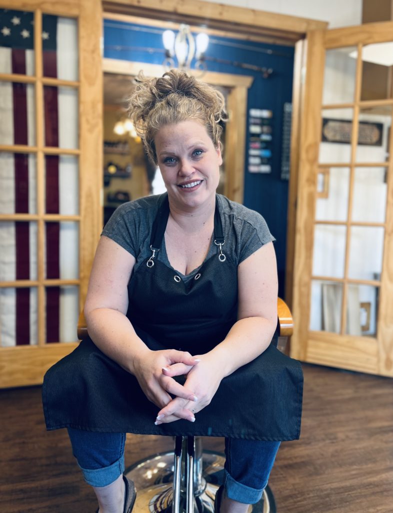 Cassidy Winter, barber with a purpose